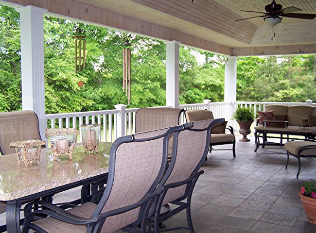 Design af verandaen Design af verandaen