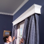 Sådan installeres cornice Sådan installeres cornice