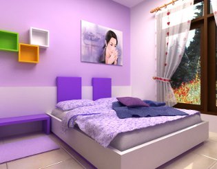 Lilac i interiøret