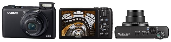 Canon PowerShot S90 Digitalkamera