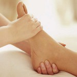 Massage med flade fødder